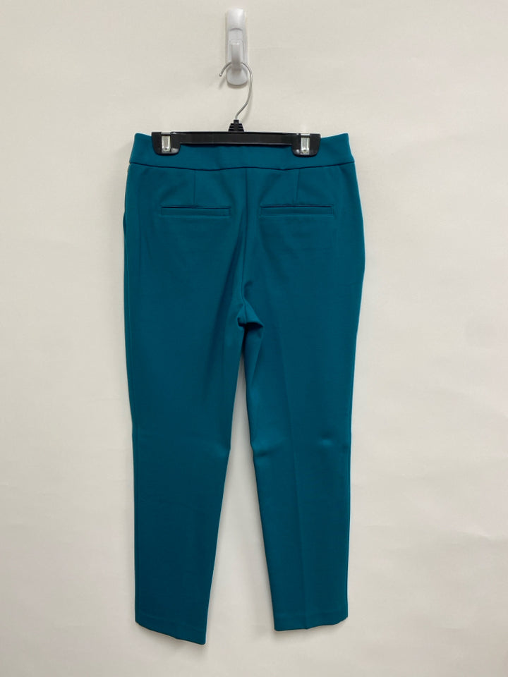 Boden Size 2P Dark Turquiose Cropped Petite Pants