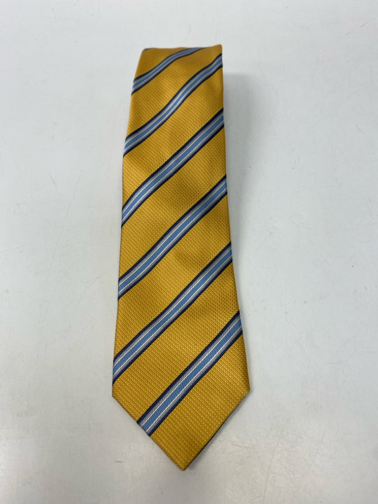 Yellow Blue Striped Men&