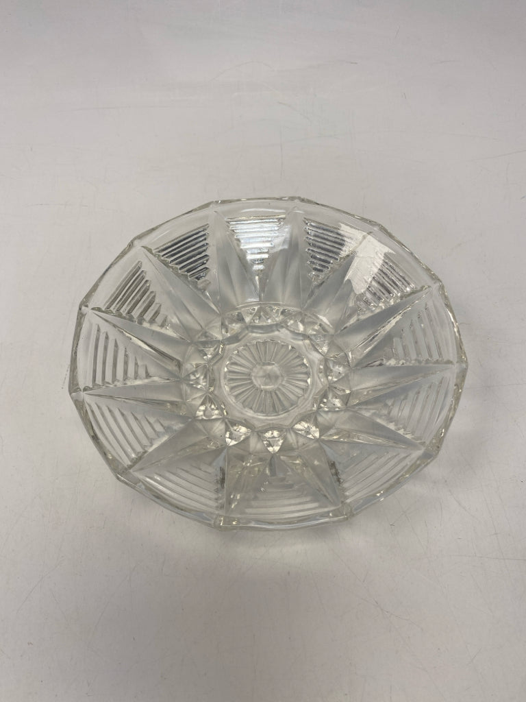Clear Ridged Glass Bowl(s)
