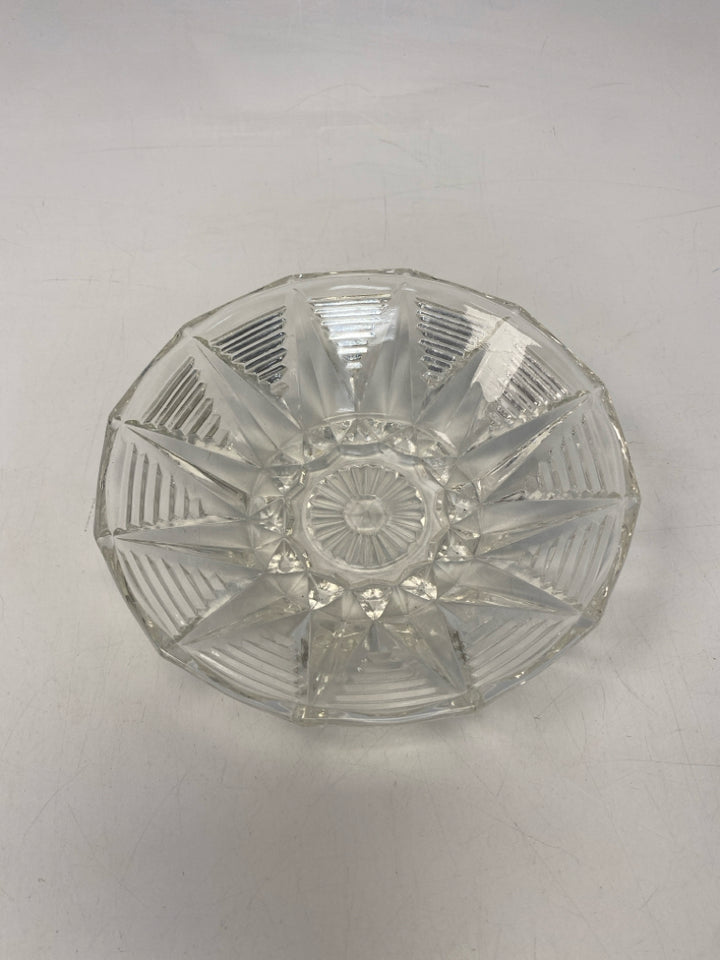 Clear Ridged Glass Bowl(s)