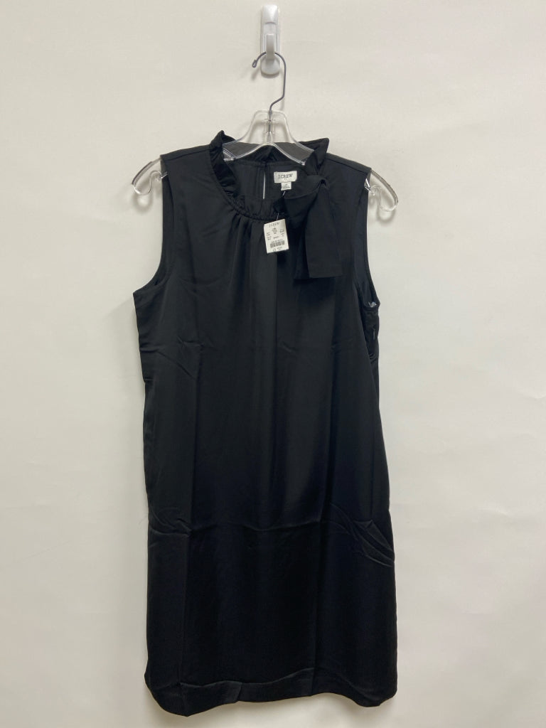 NWT J Crew Size 8 Black Sleeveless Ladies Dress