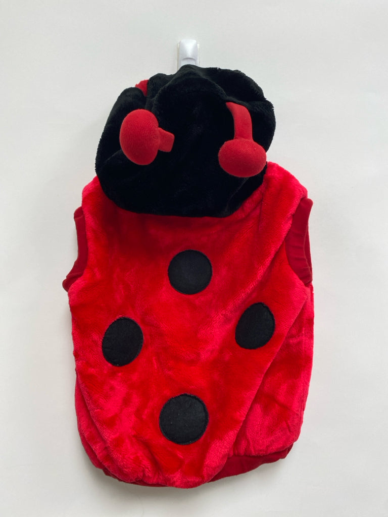 SIZE 12-24M Red Black Hooded Girl&