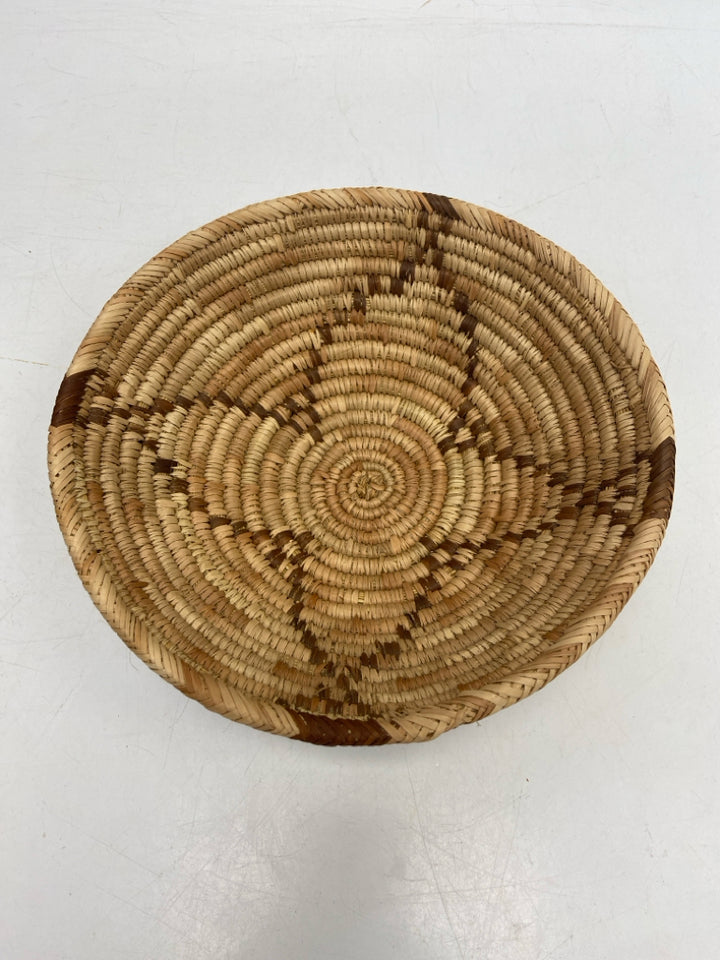 Natural Brown Woven Basket