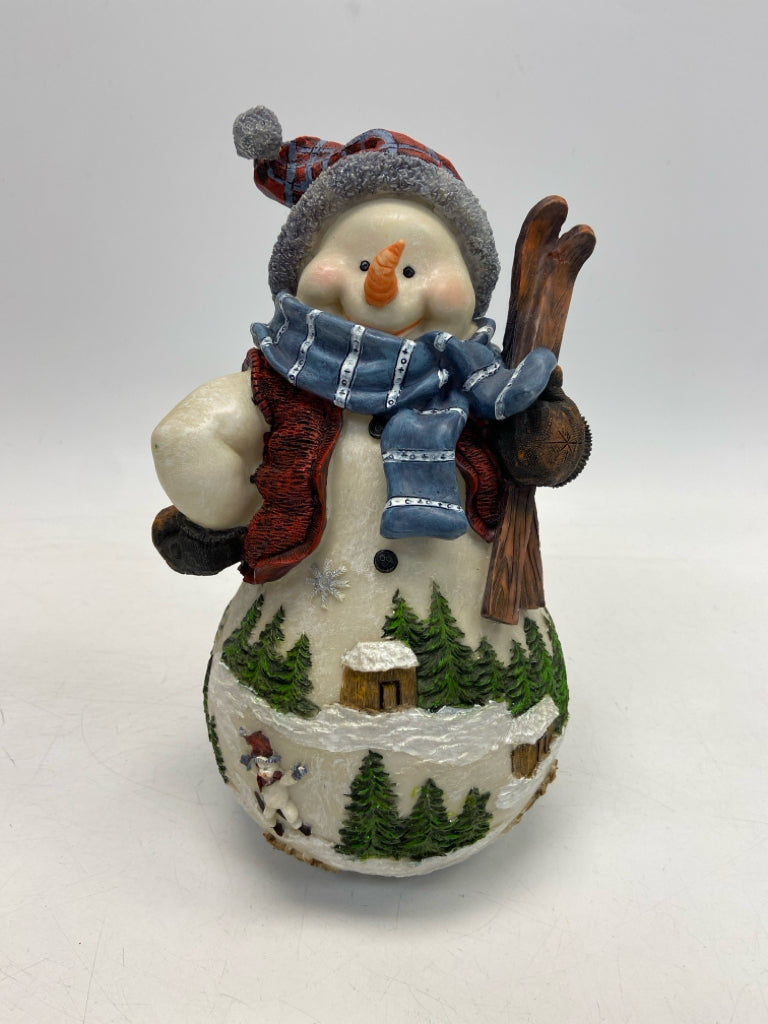 White Multi Color Winter