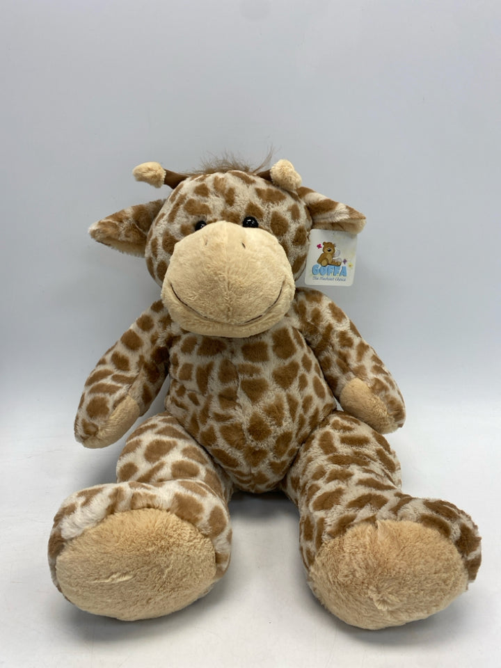 NWT Brown Cream Stuffed Animal
