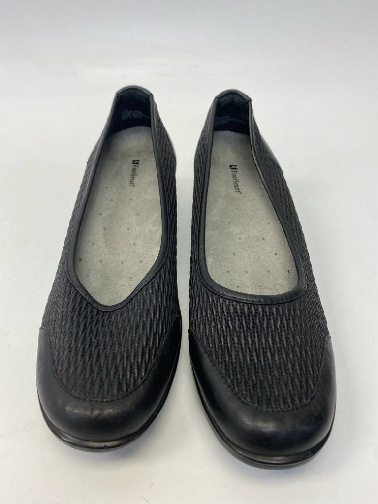 FootSmart Size 9.5 Black Texture Heels