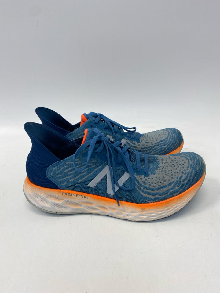 New Balance Size 11 Blue Orange Lace-Up Men&