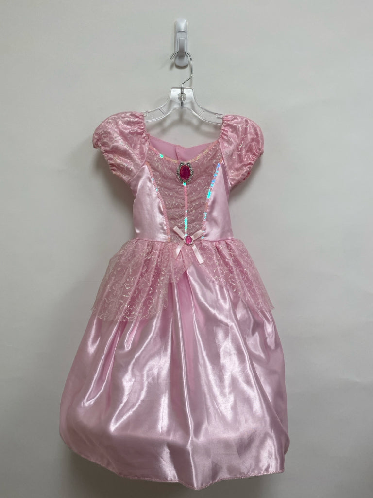 SIZE 5/6 Pink Sparkle Short Sleeve Girl&