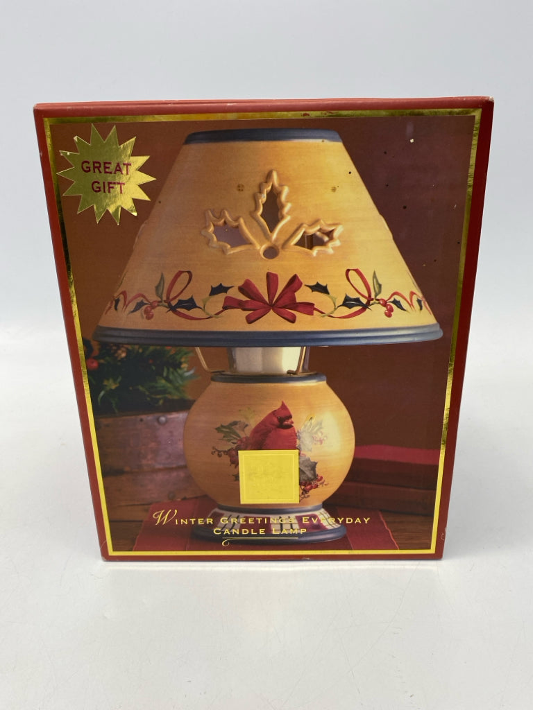 Lenox Cream Red/Multi Cardinal Candleholder(s)