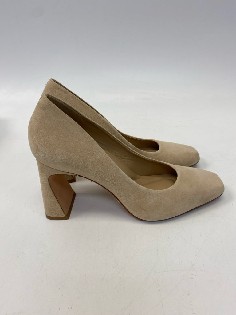 Antonio Melani US Size 7 Tan Suede Heels