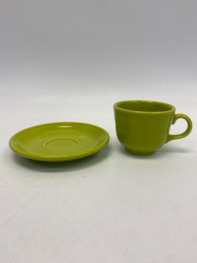 Fiesta Chartreuse Cup/Saucer