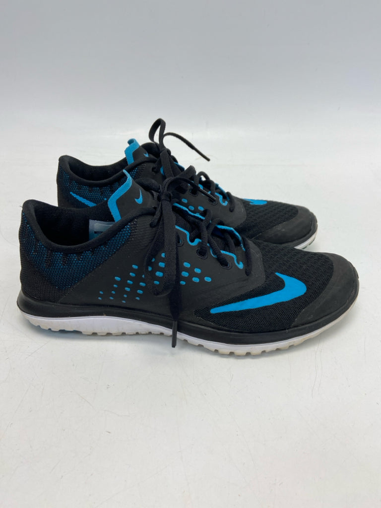 Nike SIZE 6 Black Blue Lace-Up Boy&