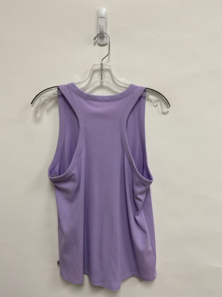 NWT Talbots Size L Lavender Ribbed Tank Ladies Top