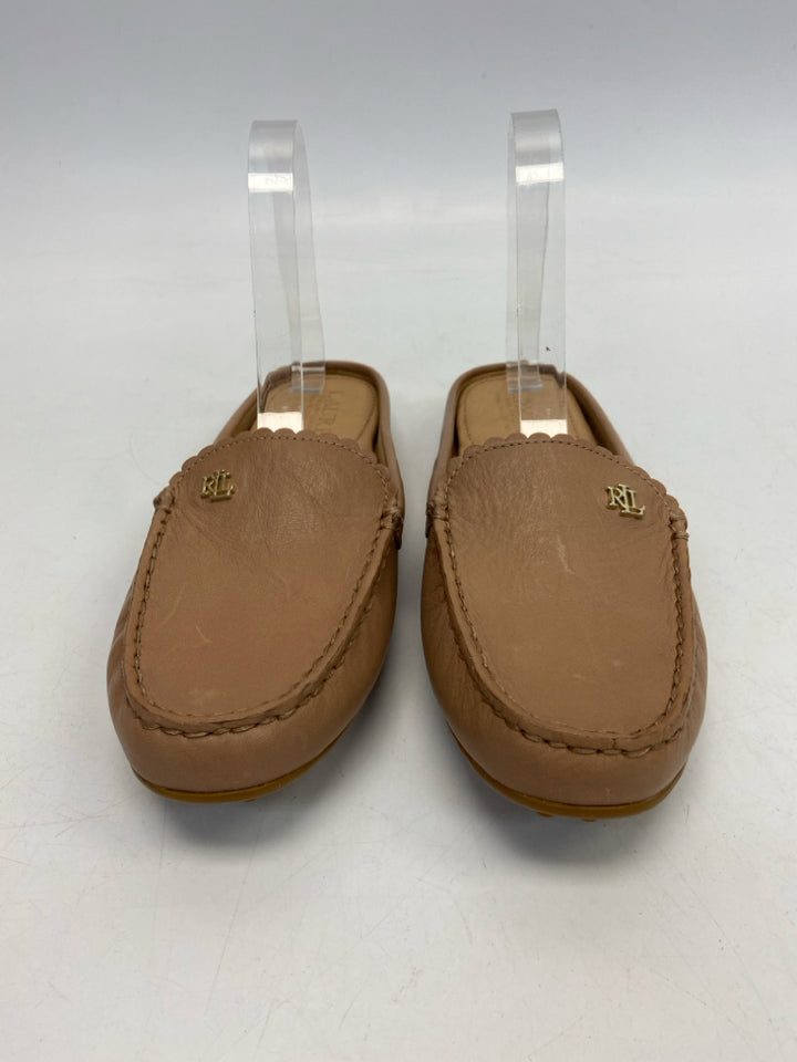 NWOT Ralph Lauren  Size 8 Brown Mules