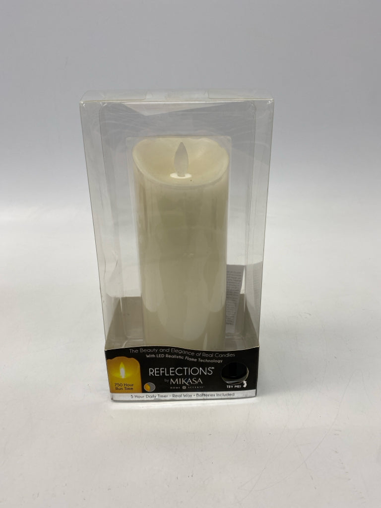 Mikasa Cream Candle