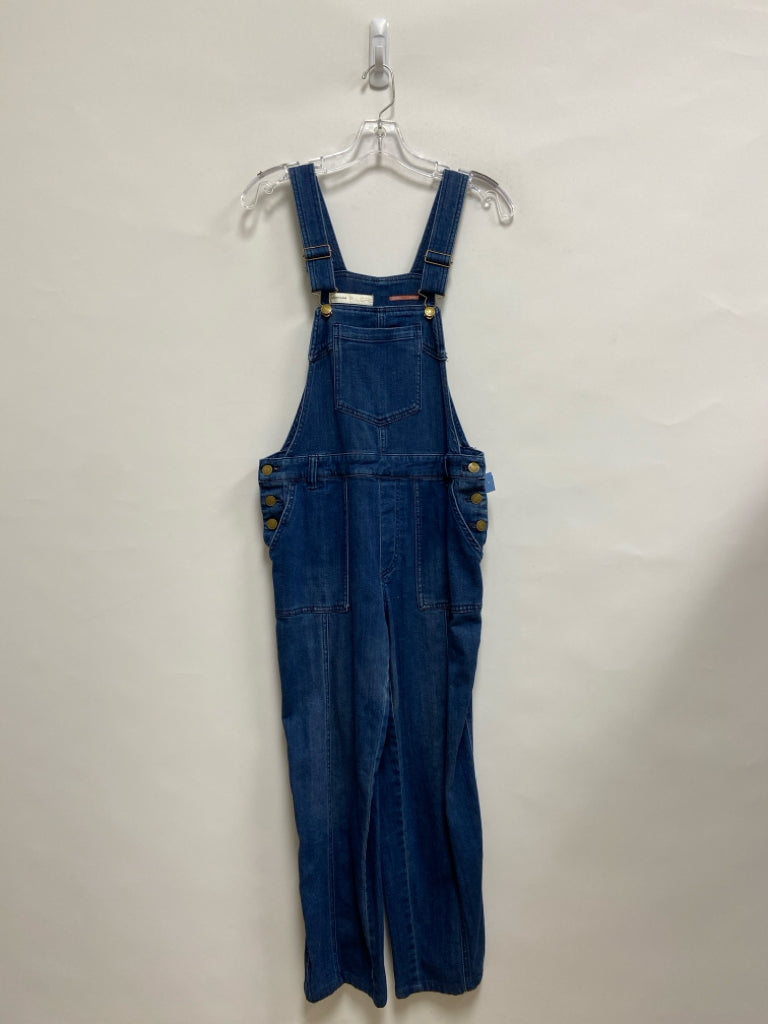 Pilcro Size 28 Blue Denim Ladies Overalls