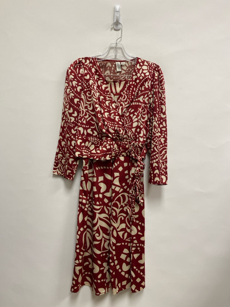 Joie Size XS Brown Cream Print Ladies 2pc Pant Set