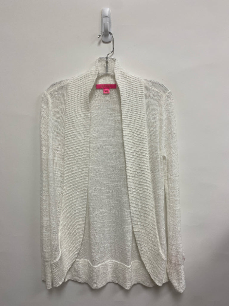 LILLY PULITZER Size S White Drape Ladies Sweater