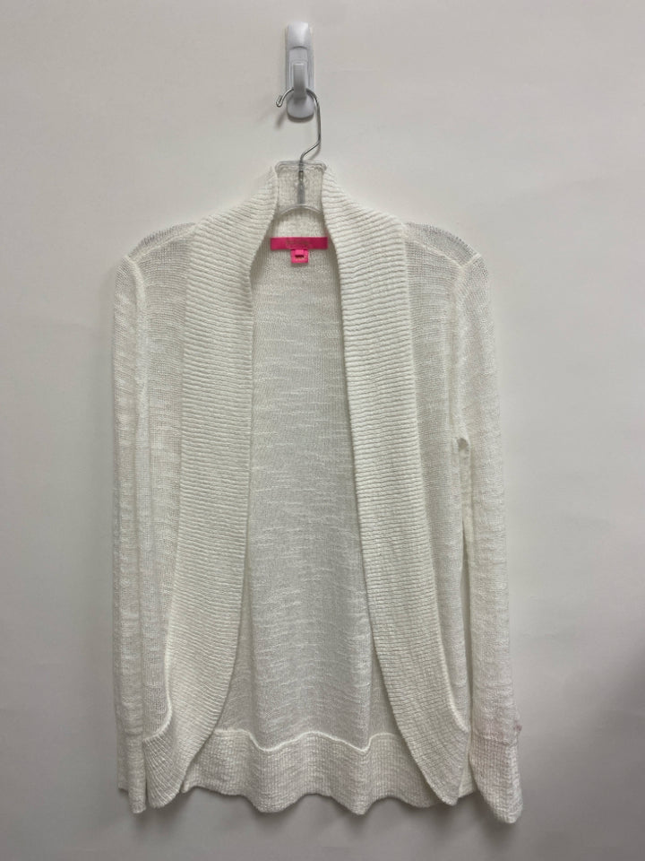 LILLY PULITZER Size S White Drape Ladies Sweater