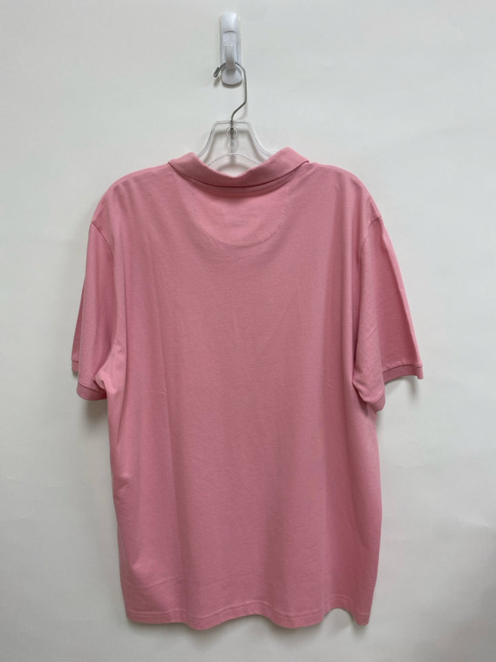NWT Alan Paine Size XL Pink Polo Men&