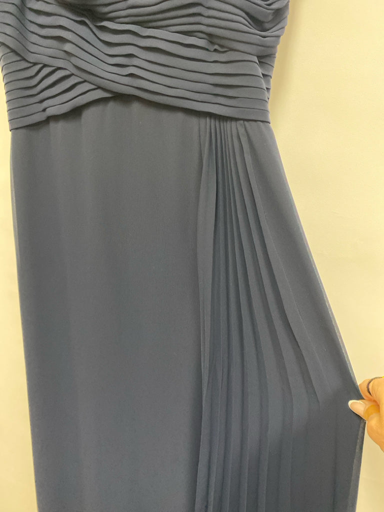 Ralph Lauren Size 8 Navy Maxi Ladies Dress