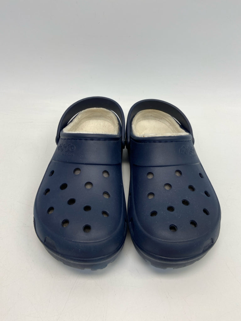 Crocs Size 12 Navy Men&