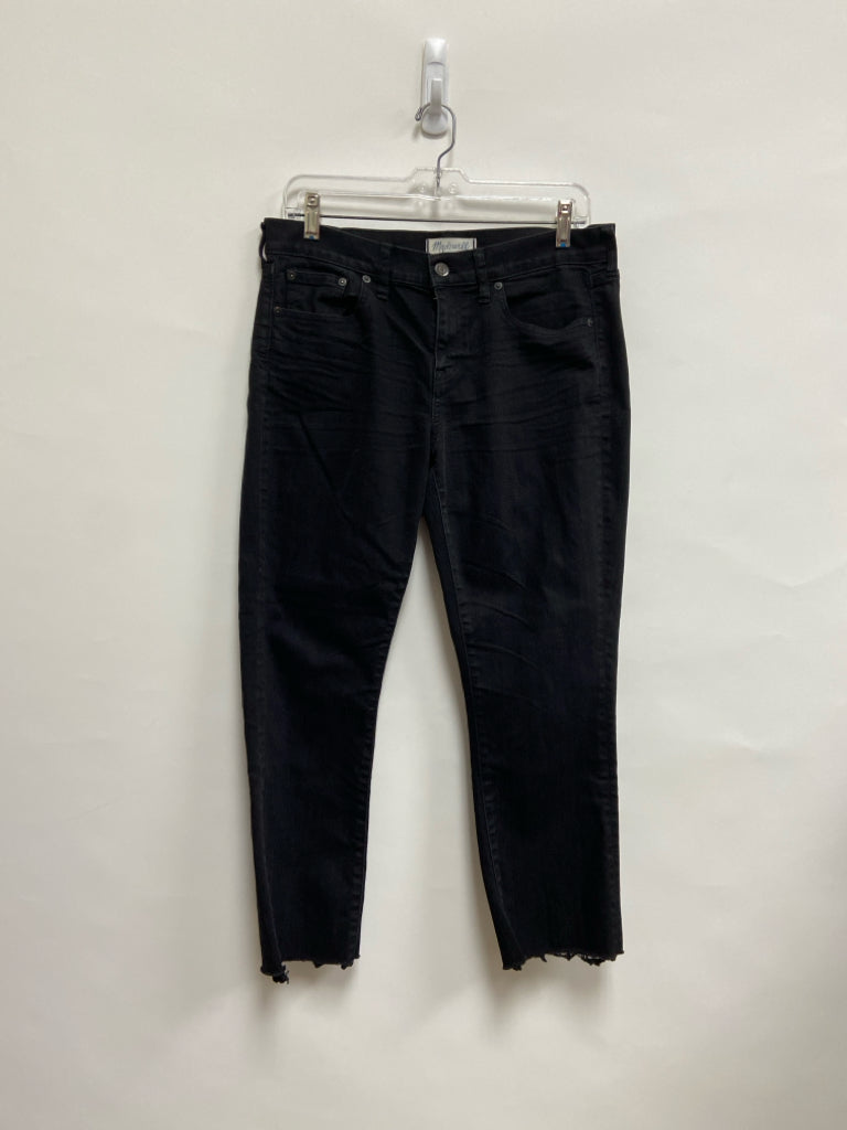 Madewell Size 28 Black Cropped Ladies Jeans