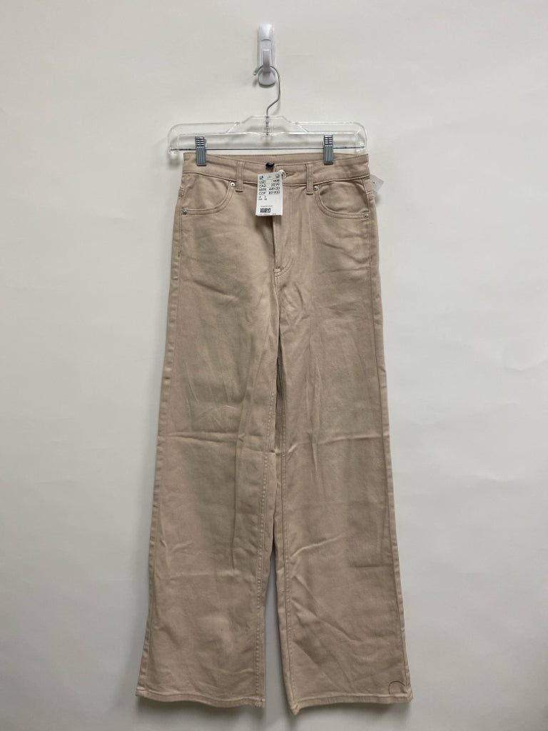 NWT H&amp;M Size 2 Khaki Ladies Jeans