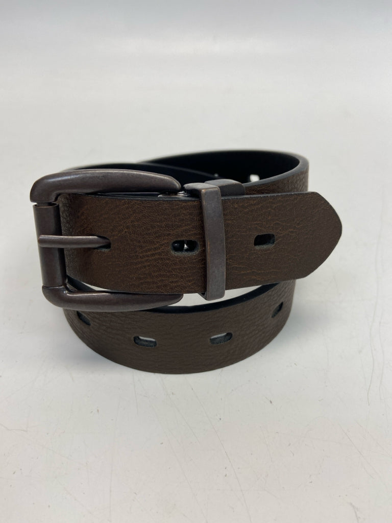 SIZE M Dark Brown Perforated Boy&