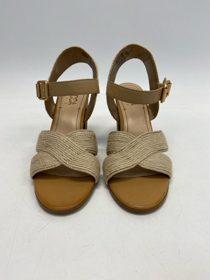 LUCCA  Size 8.5 Natural Sandals