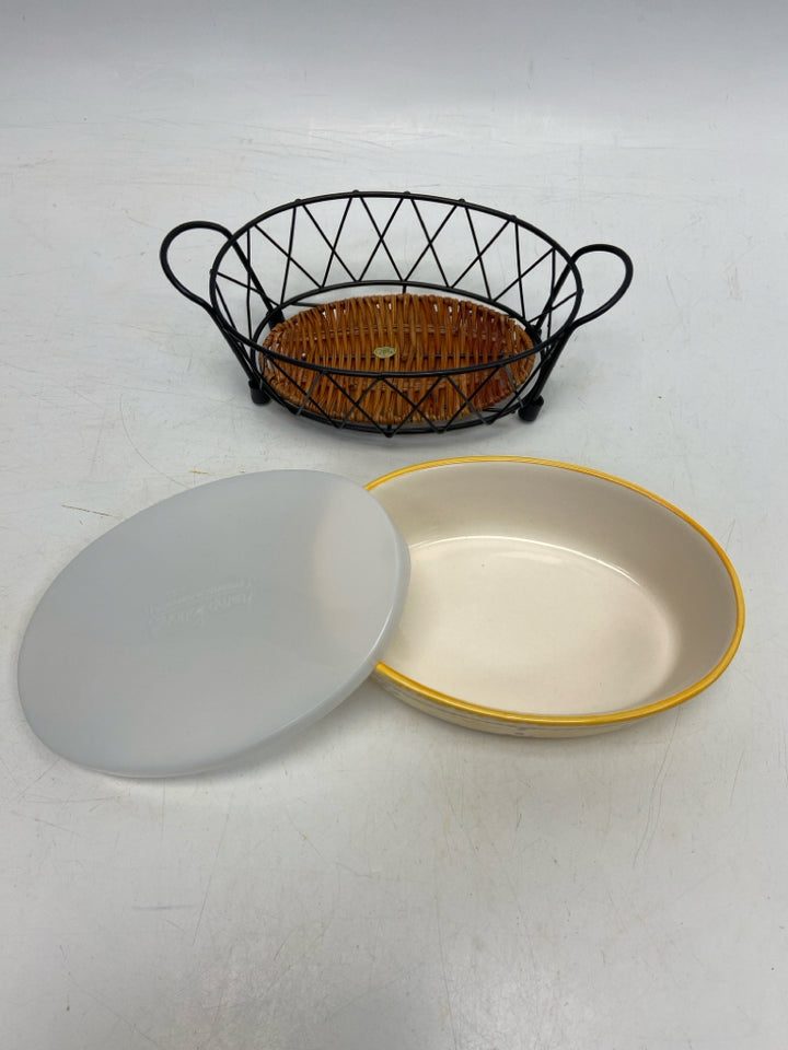 Temp-tations Yellow Bakeware
