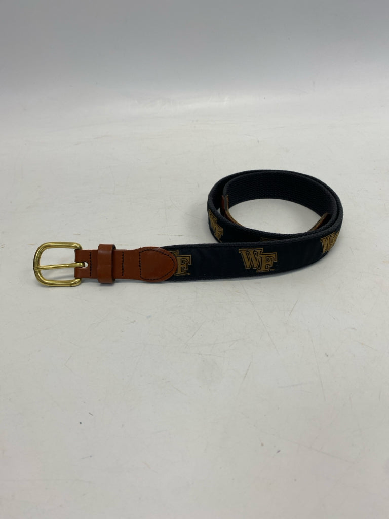 Size 36 Black Gold Wake Forest Men&