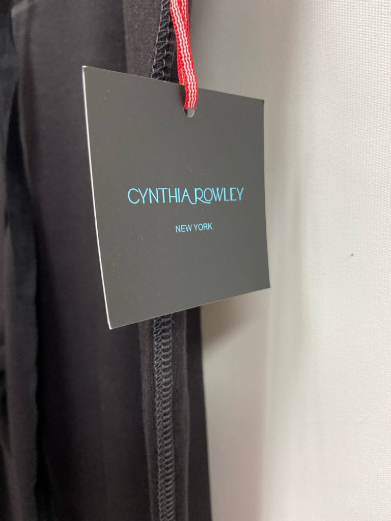 NWT Cynthia Rowley Size M Black Ladies Pants