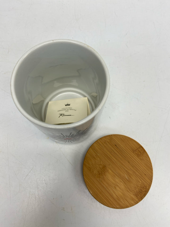 White Words Jar