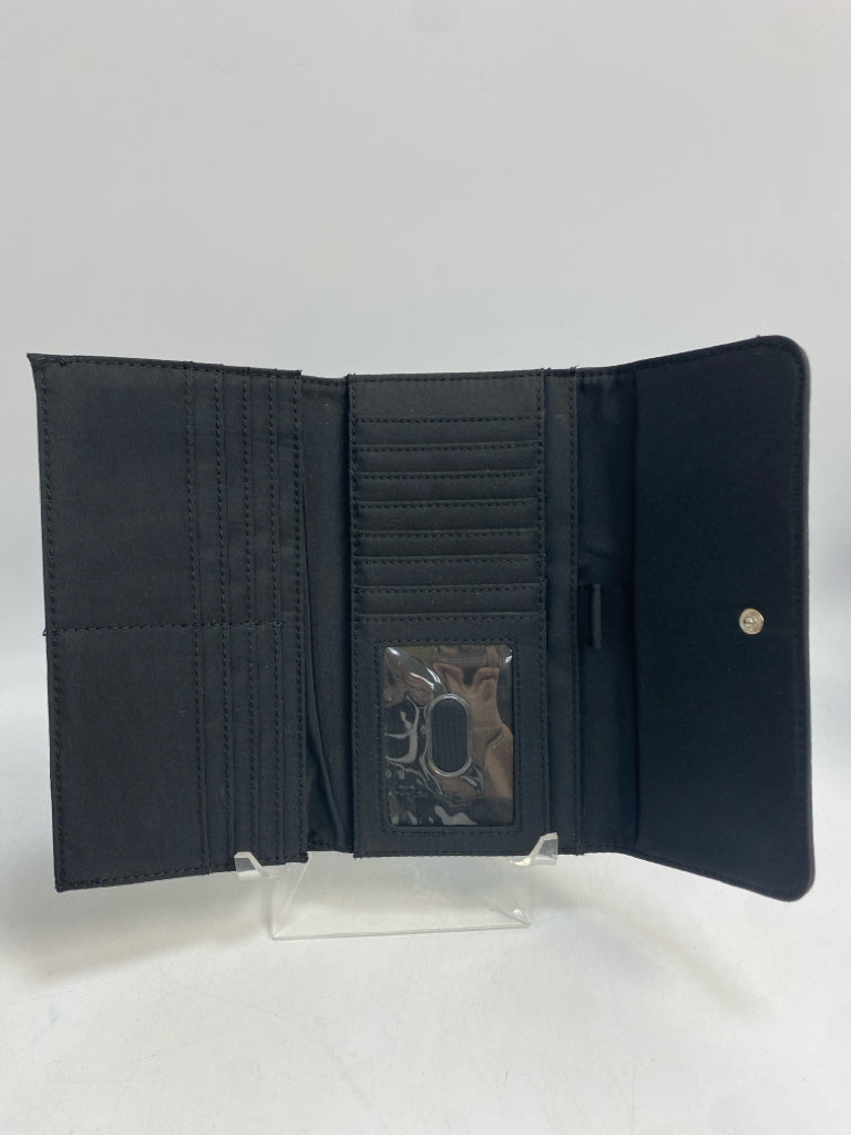 Nine West Black Silver Wallet