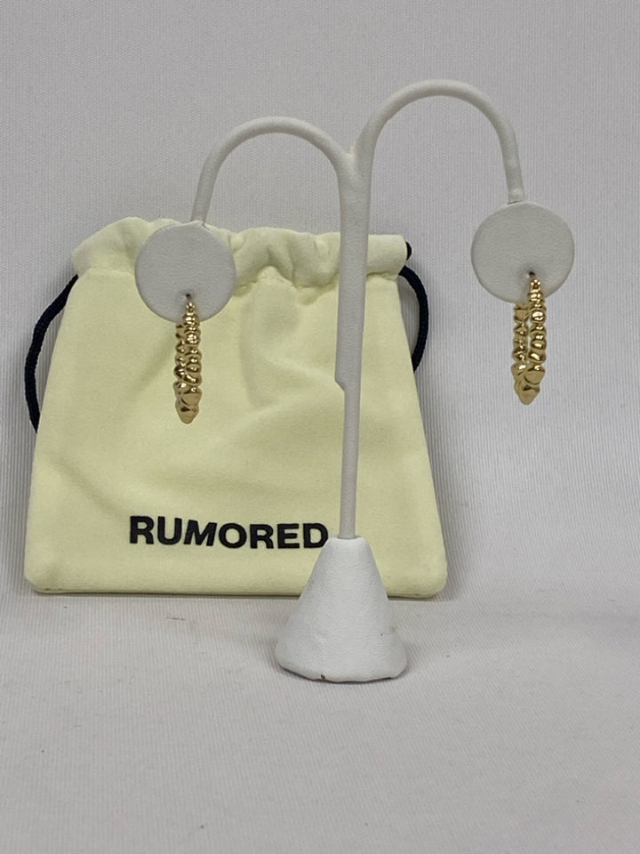 Rumored Gold Hearts Earrings