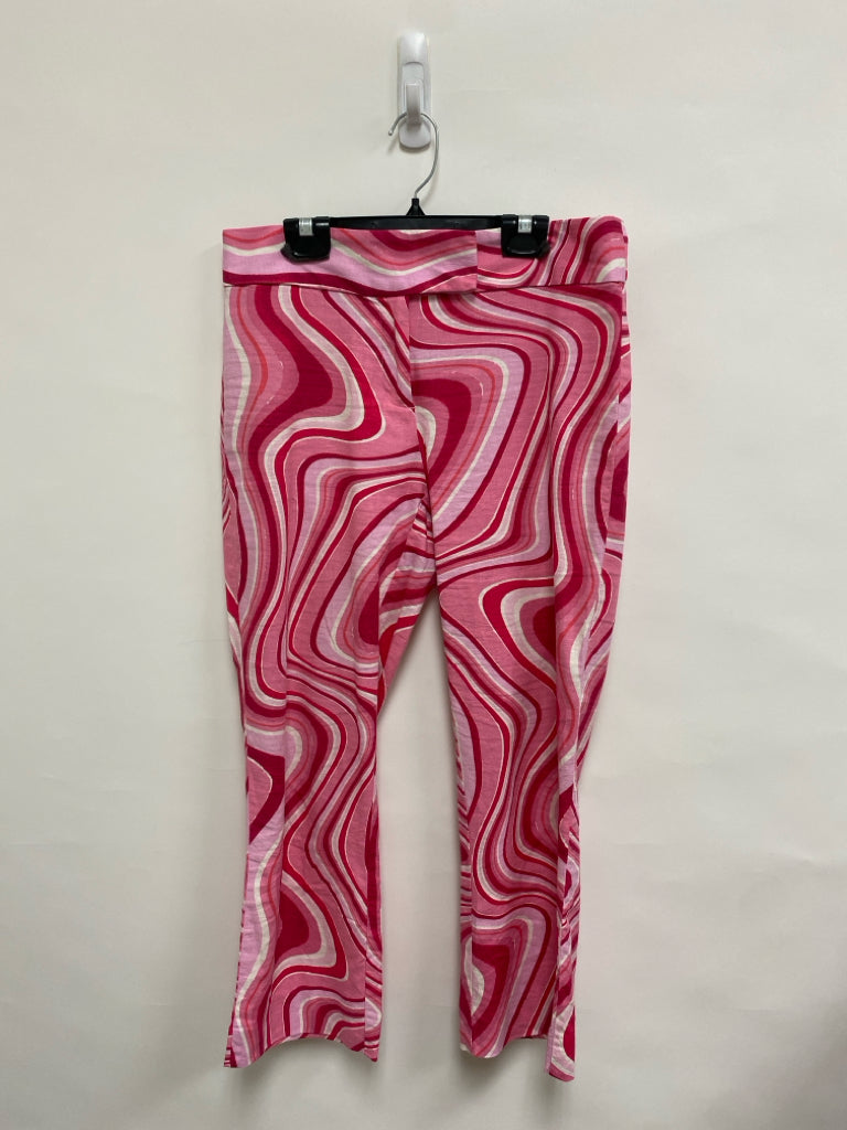 Zara Size S Pink White Ladies Pants