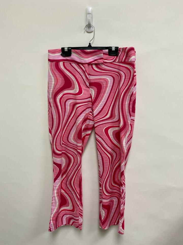 Zara Size S Pink White Ladies Pants