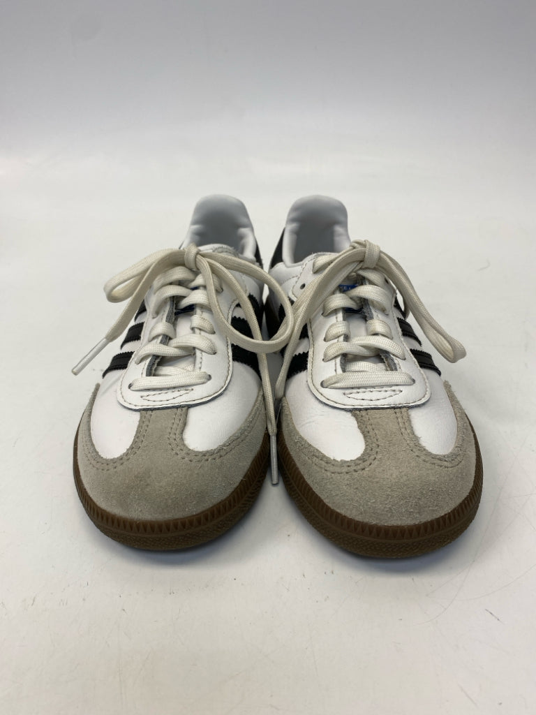 Adidas SIZE 1 White Black Lace-Up Girl&