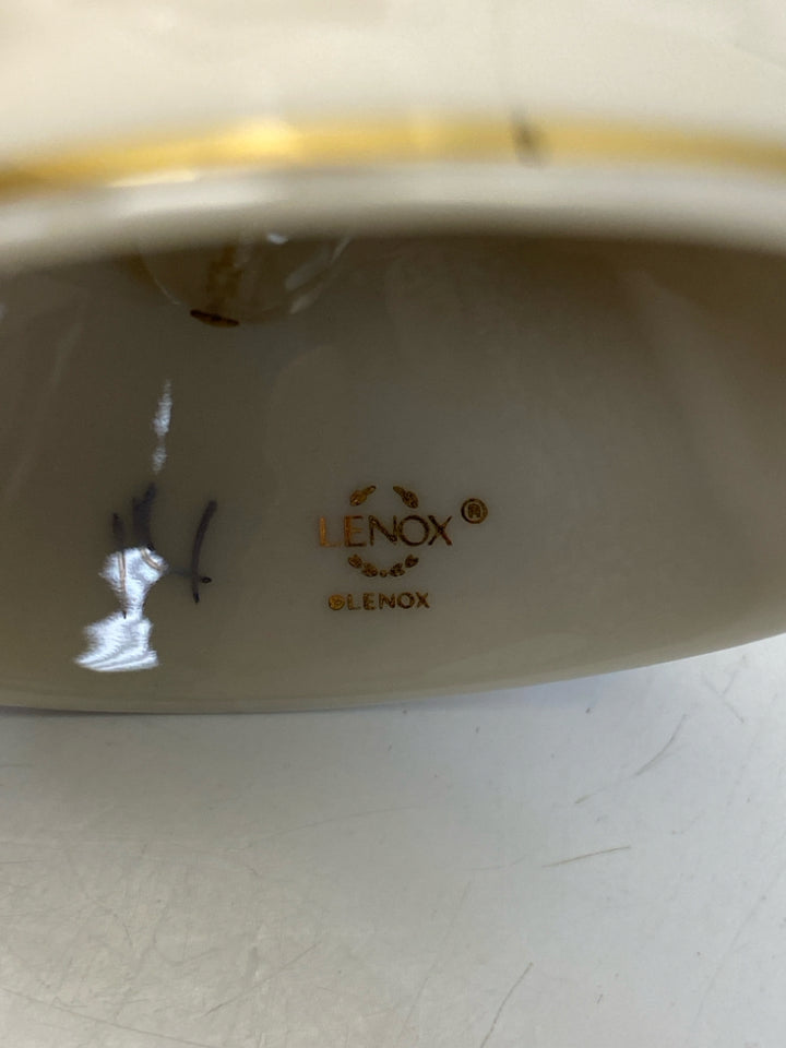 Lenox  Ornament Bell w/Red Ribbon