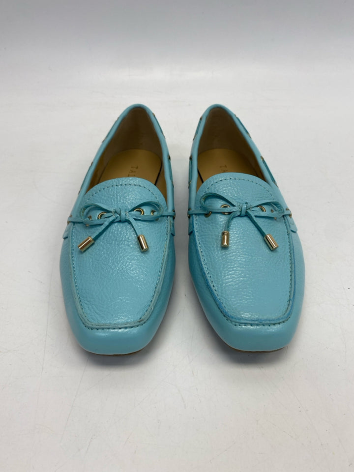 NWOT Talbots  Size 7.5 Aqua Flats