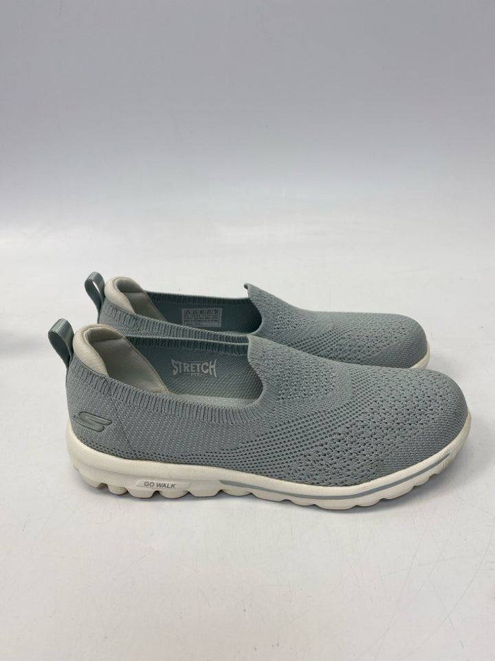 Skechers  Size 6.5 Powder Blue Sneakers