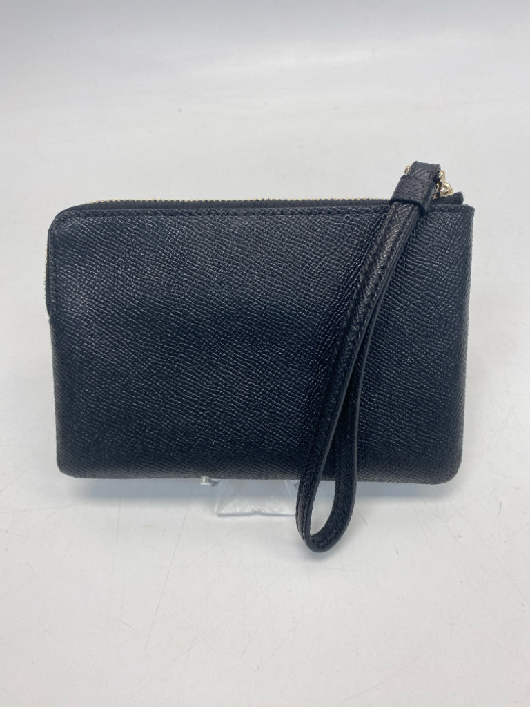 Coach Black Wristlet