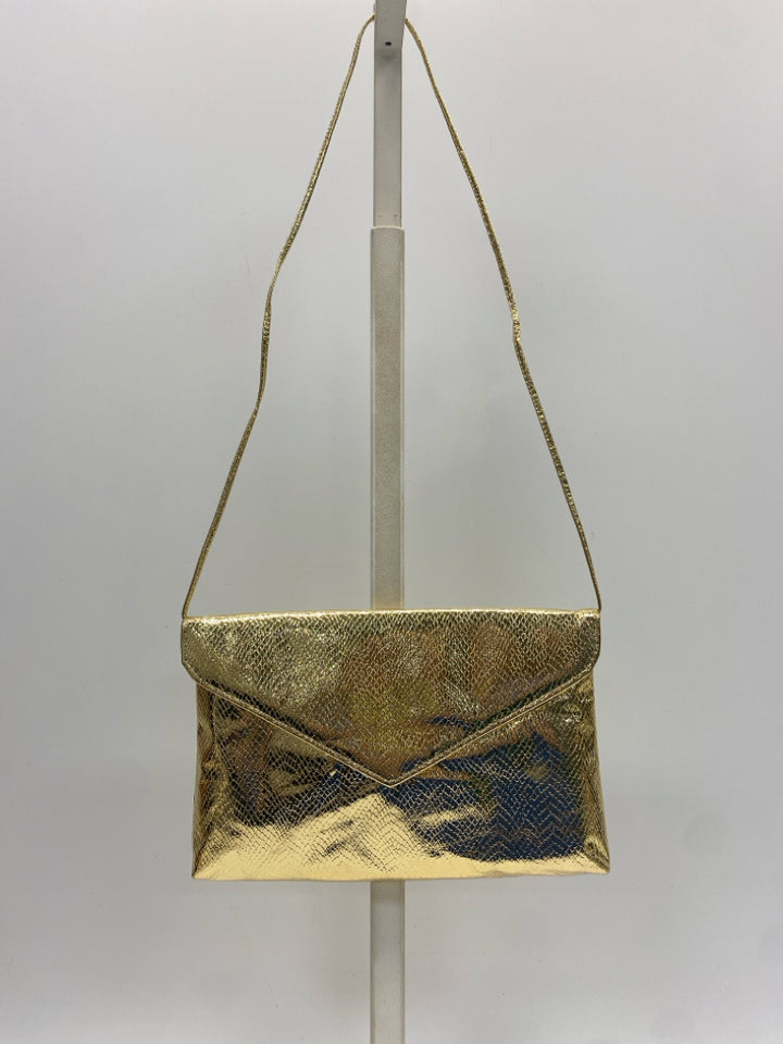 Gold Metallic Handbag