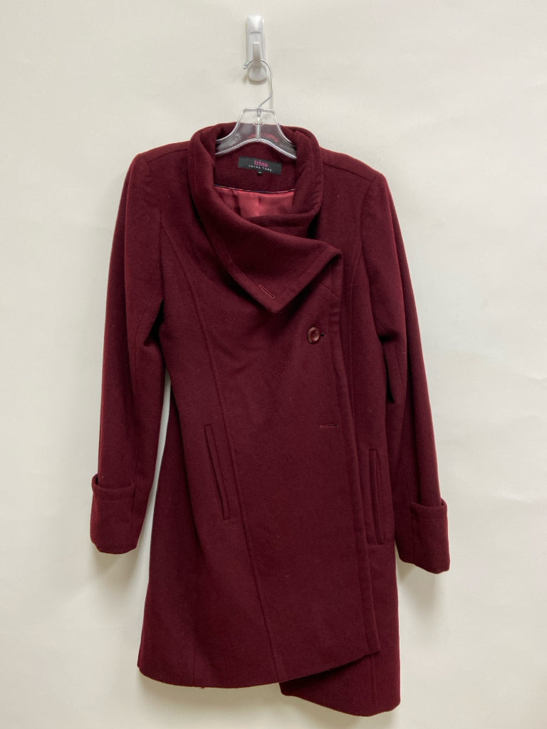 Trina Turk Size 8 Burgundy Ladies Jacket