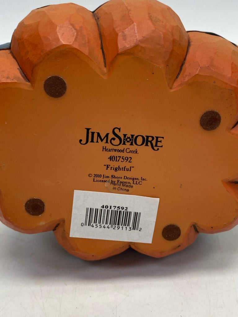 NEW/BOX Jim Shore Frightful Halloween Tree w/8 Ornaments 4017592