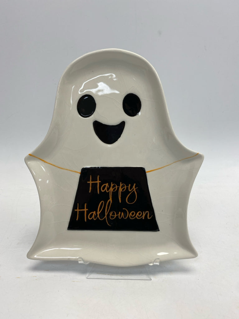Cream Black Ghost Halloween