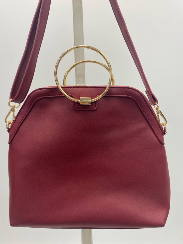 Iman Dark Red Handbag