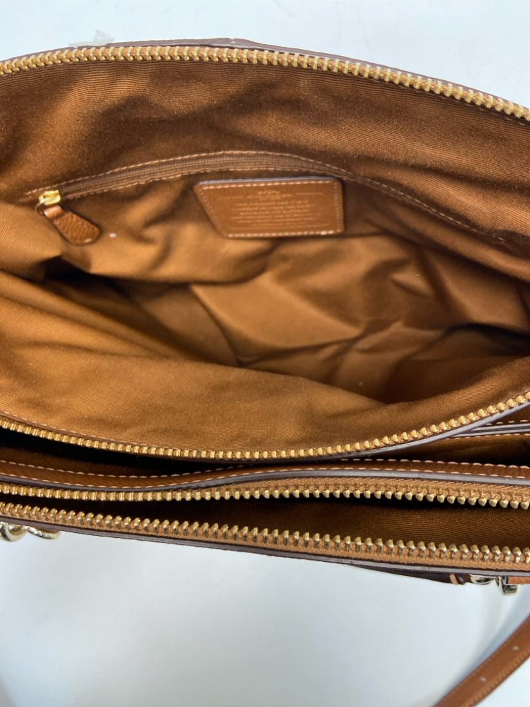 Coach Brown Christie Carryall Handbag 36606