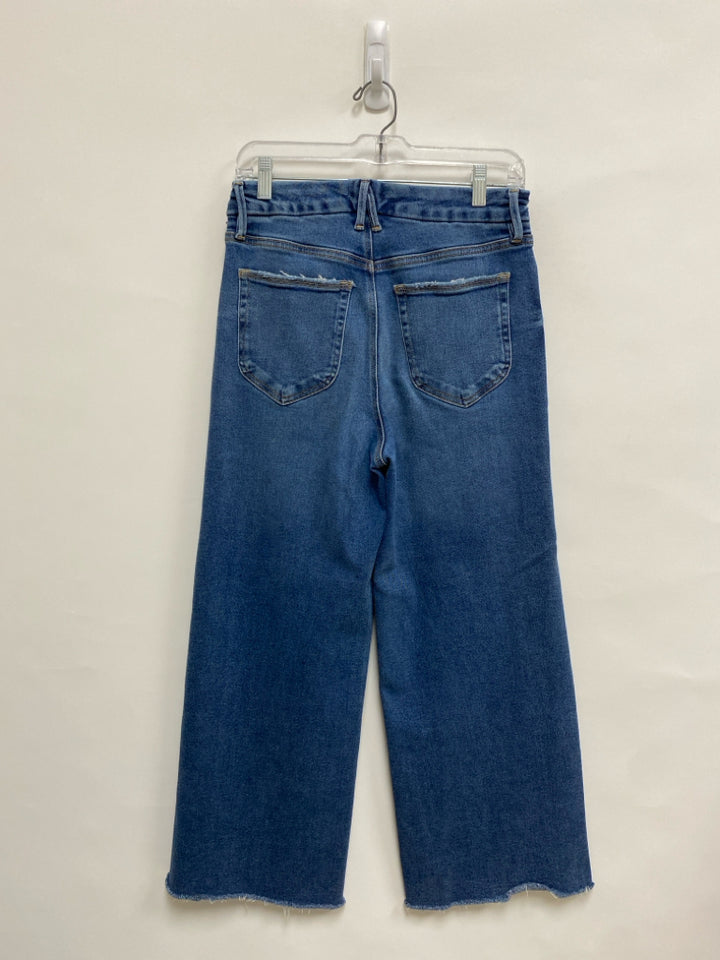 Good American Size 8 Blue Denim Ladies Jeans
